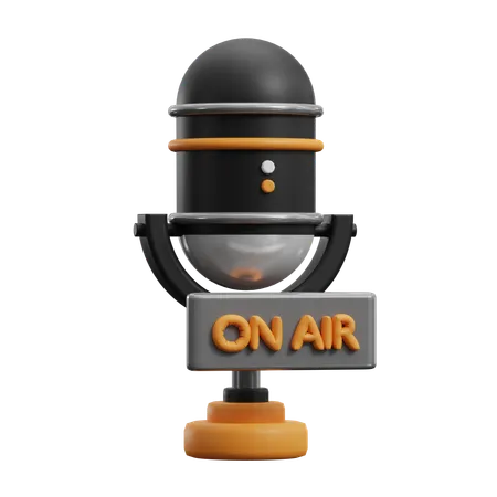 Podcast à l'antenne  3D Icon