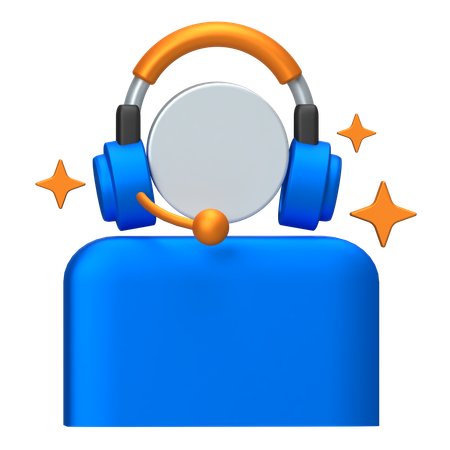 Podcast anhören  3D Icon