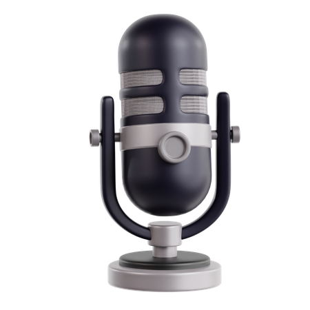 Podcast ao vivo  3D Icon