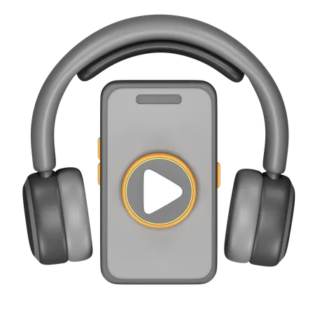 Podcast App  3D Icon