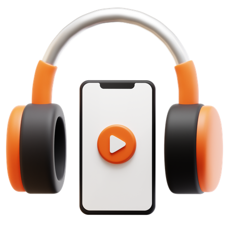 Podcast App  3D Icon