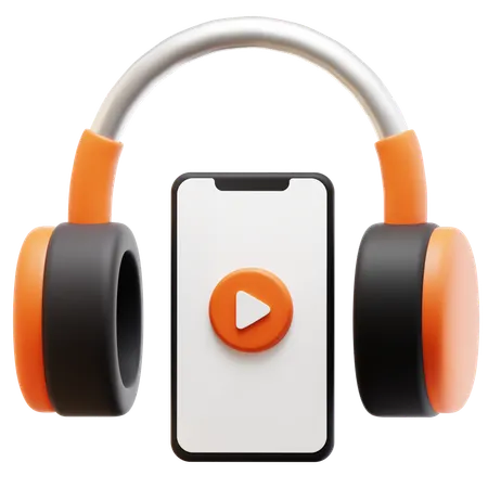 Podcast App  3D Icon