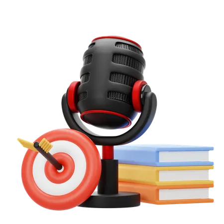 Podcast de autodesenvolvimento  3D Icon