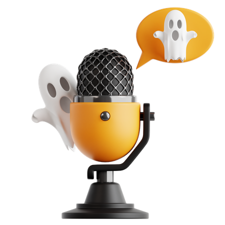 Podcast de terror  3D Icon