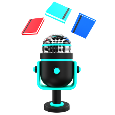 Podcast éducatif  3D Icon