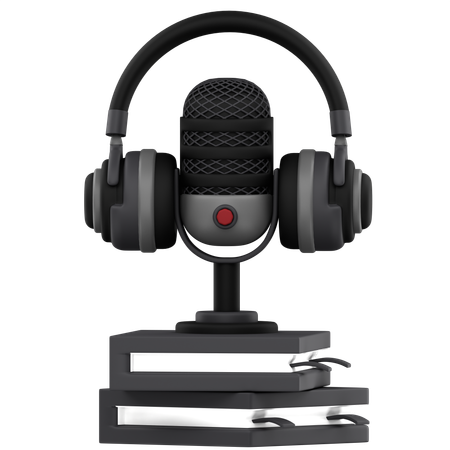 Podcast Education  3D Icon