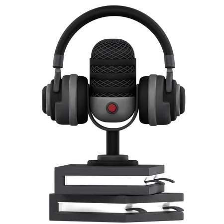 Podcast Education  3D Icon