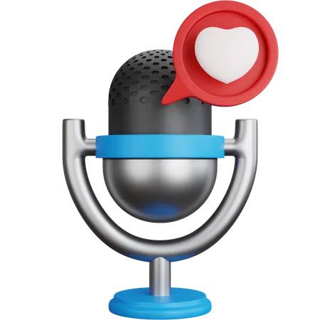 Podcast favorito  3D Icon