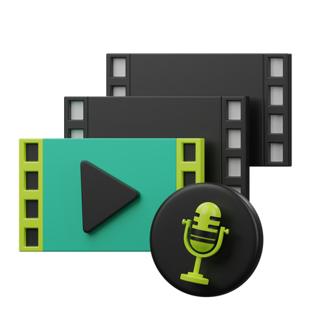 Podcast-Folge  3D Icon