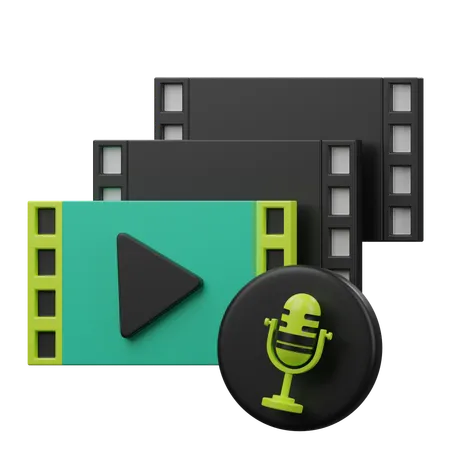 Podcast-Folge  3D Icon