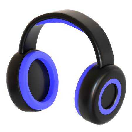 Podcast Headset  3D Icon