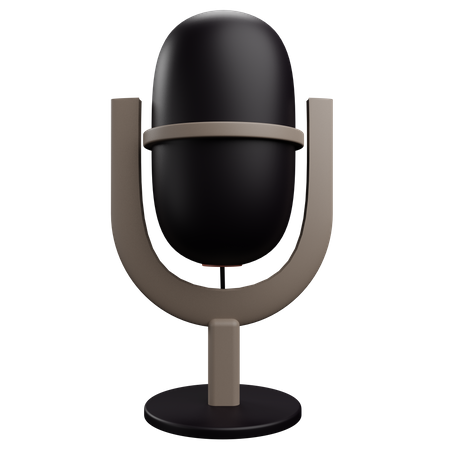 Recording mic  3D Icon