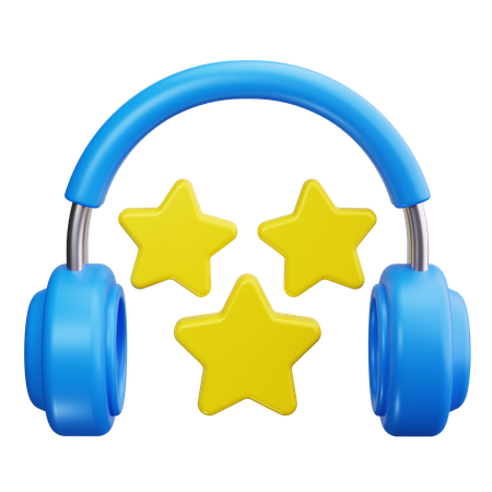 Podcast Rating  3D Icon