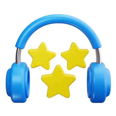 Podcast Rating  3D Icon