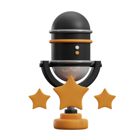 Podcast Rating  3D Icon