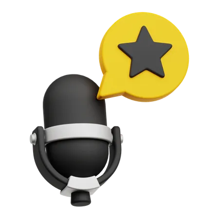 Podcast Review  3D Icon