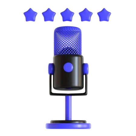 Podcast Review  3D Icon