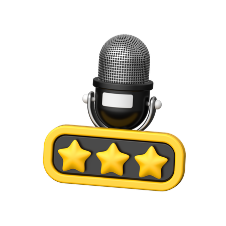 Podcast-Rezension  3D Icon