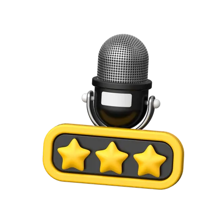 Podcast-Rezension  3D Icon