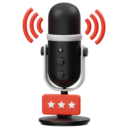 Podcast-Rezension  3D Icon