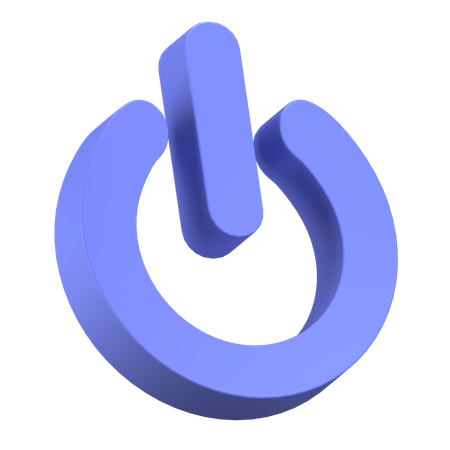 Poder  3D Icon