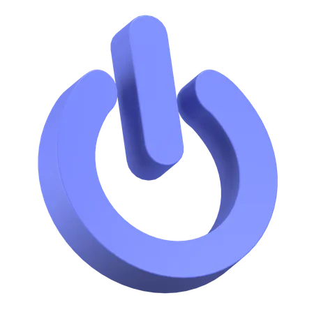 Poder  3D Icon