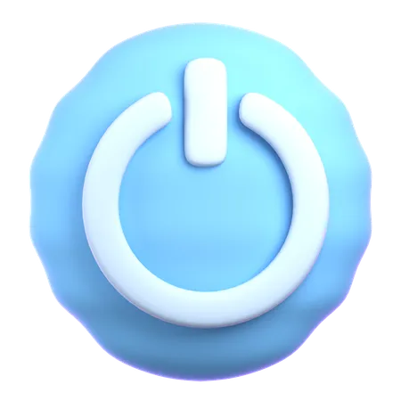 Poder  3D Icon