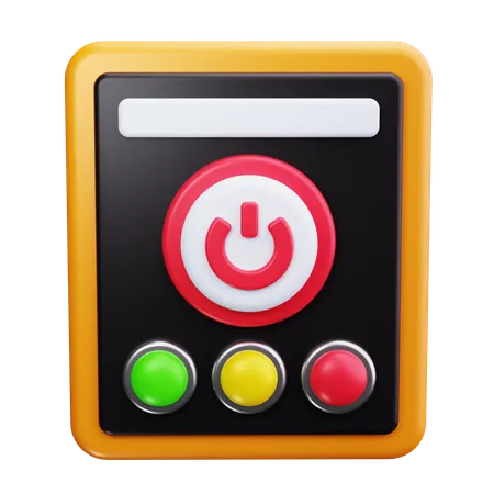 Poder  3D Icon