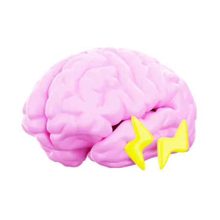 Poder cerebral  3D Illustration