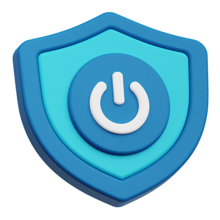 Poder de protección  3D Icon