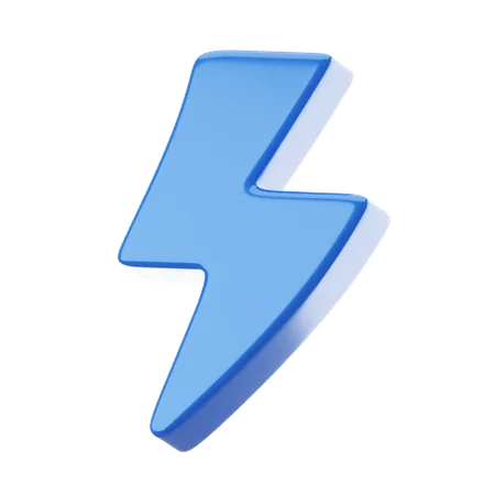 Energía electrica  3D Icon