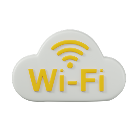 Poderia wi-fi  3D Icon