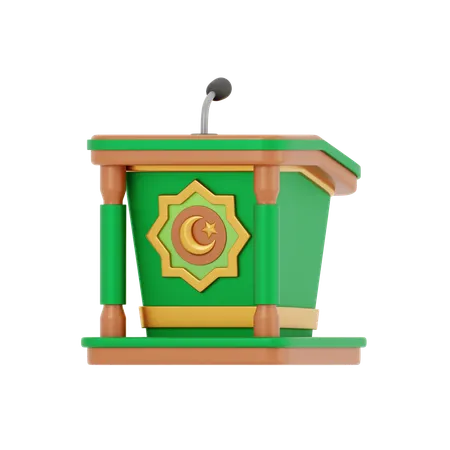 Podio  3D Icon