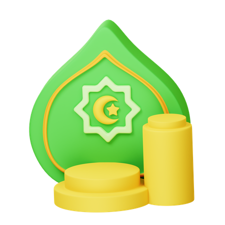 Podio  3D Icon