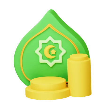 Podio  3D Icon