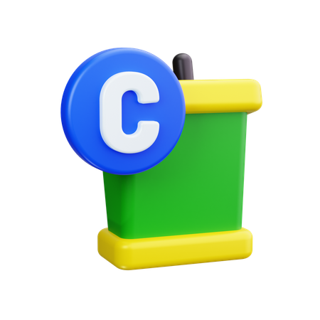 Podio  3D Icon