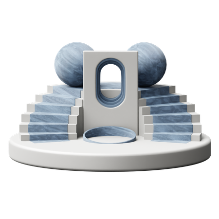 Pódio  3D Icon