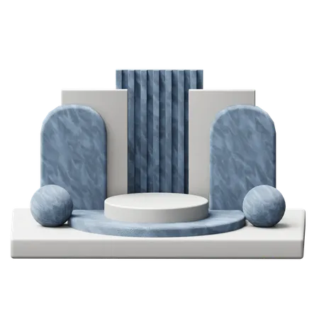 Pódio  3D Icon