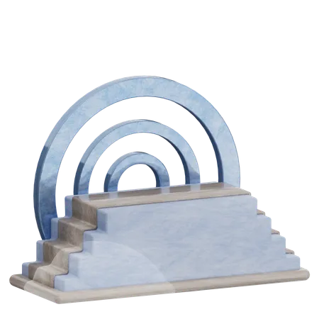 Podio  3D Icon