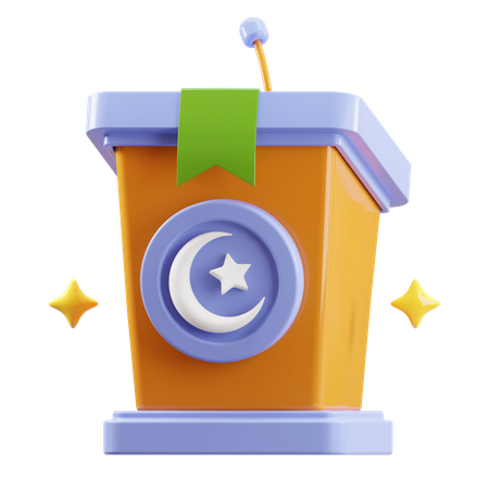 Podio  3D Icon