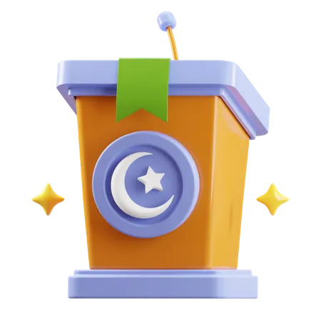 Podio  3D Icon