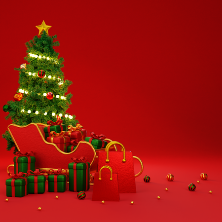 Pódio de natal  3D Icon