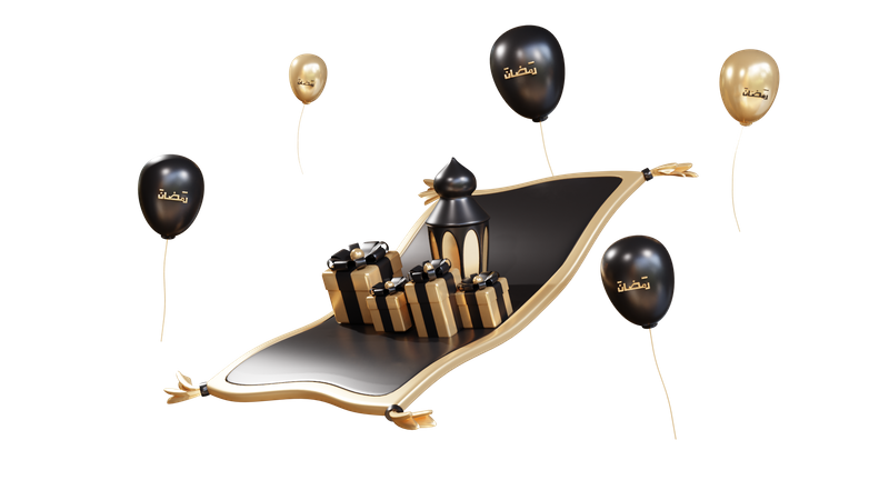 Podio para ramadán  3D Icon