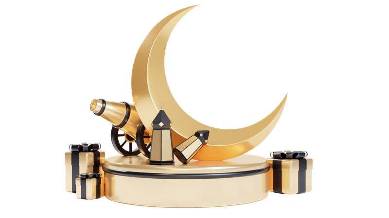 Podio para ramadán  3D Icon