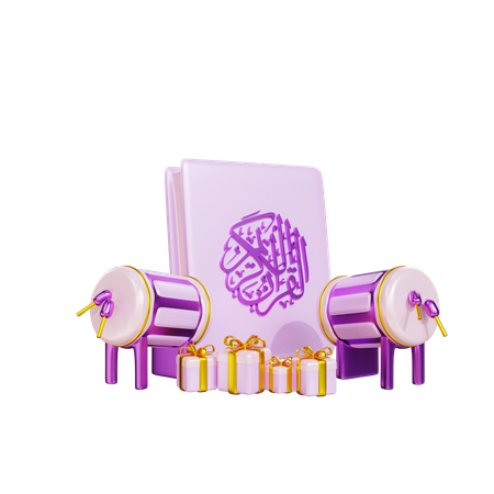Podio para ramadán  3D Icon