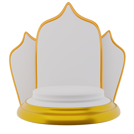 Podio para ramadán  3D Icon