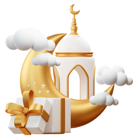 Podio para ramadán  3D Icon