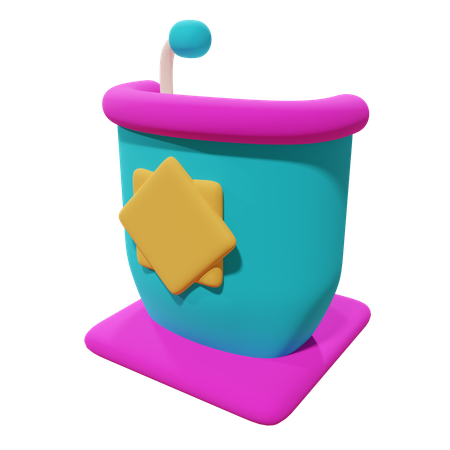 Soporte de podio  3D Icon