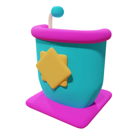 Soporte de podio  3D Icon