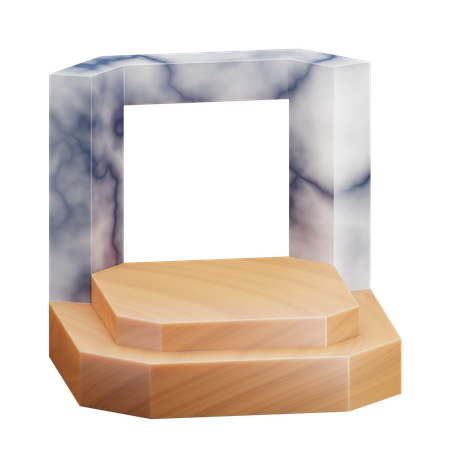 Podium  3D Icon